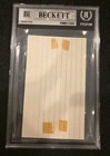 Adolph Rupp Signed 3x5 Index Card Kentucky Basketball Autograph Beckett Bas
