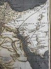 Egypt Nile Valley Africa C 1815 Longman Arrowsmith Engraved Map Hand Colored Key