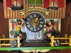 Vintage E Schmeckenbecher Hofbrauhaus German Cuckoo Clock Animated Works
