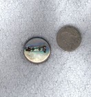 As Found - Punk Rock Pin Back Button Sexpistols Blue Pink Silver Color  - 25mm