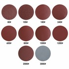 100pcs 2inch 80-3000 Grit Mixed Sander Sanding Discs Pads Hook   Loop Sandpaper