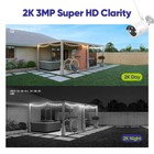 Sannce 5mp 8ch Nvr Wireless 3mp Two Way Audio Security Camera System Outdoor Ai