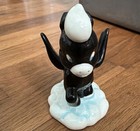 Disney Fantasia Black Baby Flying Winged Horse Pegasus Ceramic Figure 