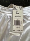 Nwt Adidas Boys Solid White Entrada 22 Soccer Shorts Sz Xl