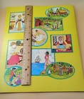 Paper Dolls Of Early America Whitman 1975 New Uncut 10x13 Antique vintage 1975