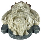 New Design Toscano Medieval King Arthur Head  Wall Sculpture Poseidon Greek God