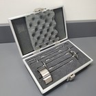 Vintage Brookfield Ha hb Spindle Set With Case And 7 Spindles Pristine W two  5s