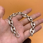 Men s 925 Silver Bracelet  Length 8 6 Inches