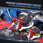 For Yamaha Blaster 200 Yfs200 Nicecnc 2  Pivoting Handlebar Risers Mount Clamps