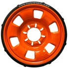 Guniwheel 80 8 Lug Universal Vehicle Mounting System Roller Wheel Set Of 4