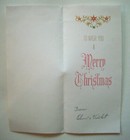 Friendships Meaning Of Christmas Vintage Greeting Card  c11