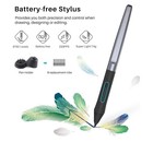 Huion H1060p Graphics Drawing Tablet Battery-free Pen