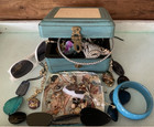 Vintage To Modern Jewelry Junk Drawer Lot Harvest Scrap Wear Repair Fun Pieces 