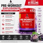 Sixstar Pre-workout Explosion 2 0 Grape Powder 30 Servings 10 58 Oz