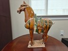 China Tang Dynasty Sancai Style Pottery Horse Statue