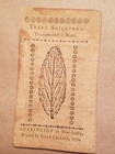 1776 New Jersey 3 Shillings March 25 Colonial Note Revolutionary War Relic Vf