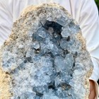 7 3lb Natural Beautiful Blue Celestite Crystal Geode Cave Mineral Specimen