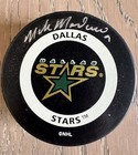 Mike Modano Signed Dallas Stars Official Nhl Hockey Puck Autographed No Coa