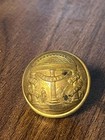 Civil War Era Confederate 1 Piece Georgia State Seal Button Alberts  Ga-1a