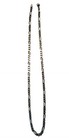 Real Sterling Silver Mens Boys Figaro Solid Chain Bracelet Or Necklace 925 Italy