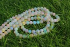 Natural Ethiopian Opal Round Beads 5-6mm Smooth Gemstone 8 Inch Strand Loose