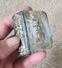 Stunning Antique Miniature Hallmarked Silver Poetical Works Of Longfellow  C1900