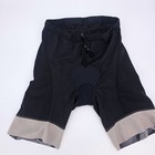 Sls3 Mens Triathlon Shorts Black Grey Geometric Compression Tri Pad Size Medium