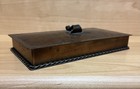 Antique - Craftsmen Inc - Arts And Crafts Period - Rare Hand Hammered Copper Box