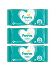 Pampers Sensitive Fragrance Free Baby Wipes  52 Wipes  3 Pack 