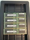 Lot Of  4  Samsung 32gb Ddr4 Pc4-2400t 2rx4 Ecc Reg  M393a4k40bb1-crc Server Ram