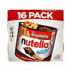 Nutella And Go  Hazelnut And Cocoa Spread   Breadsticks  1 8 Oz - 16 Pack