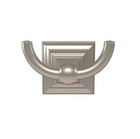 Amerock Double Robe Hook - Brushed Nickel
