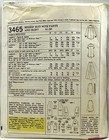 1972 Mccalls Sewing Pattern 3465 Womens Suit W pants Skirt 2 Sleeves Sz 16 17769