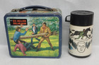 1974 Aladdin Industries Six Million Dollar Man Lunch Box   Thermos