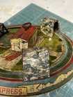 Vintage Marx Honeymoon Express Tin Wind-up Train Toy Antique Metal Collectable
