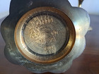 Vintage Williamsburg Virginia Metalcrafters Brass 5 candlestick In Holder 16-75