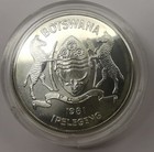 Botswana 5 Pula 1981 Silver Unc Un Iydp