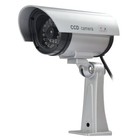 Dummy Fake Surveillance Security Cctv Dome Camera Indoor Outdoor W led Light Usa
