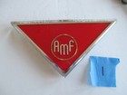 Vintage 1970   s  Amf Bowling Alley Emblem Badge Sign Logo Triangle         01a6