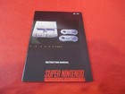 Super Nintendo Console Snes System Instruction Manual   Insert   Poster   Bag   