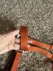 Nylon Weaver Halter And Lead Rope Horse Size Orange