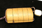 Antique Japanese Lacquer Inro Pill Box Ojime   Netsuke