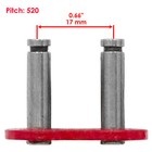 520 Chain Master Link W  O Ring For Motorcycle Bike Atv Connecting Link Red