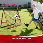 4x4ft Adjustable Sport Rebounder Net Baseball Soccer Multi Angle Pitching