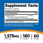 Nutricost Dandelion Extract 525mg  180 Capsules - 1575mg Serving  Non-gmo