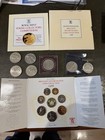 1986 Brilliant Uk Uncirculated Coin Set Plus 6 Coins   1 Medal Job Lot   