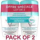 Vichy 48h Intensive Anti-perspirant Deodorant Roll-on 2 X 50ml   Us Seller