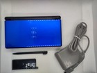 Nintendo Ds Lite Handheld System  With Stylus  Charger  Gba Cover-tested working