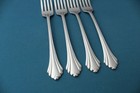 Oneida Bancroft Dinner Forks  set Of 4  Stainless Usa 7 3 8 