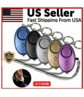 Safe Sound Personal Alarm Keychain With Led Light 140db Emergency Women Defense